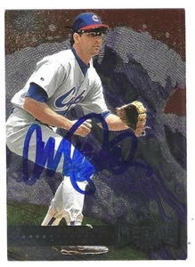 Autographed RYNE SANDBERG Chicago Cubs 1996 Fleer Metal Universe Card #145  COA - Picture 1 of 1