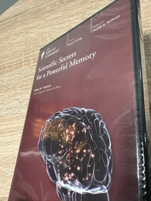 The Great Courses Scientific Secrets for a Powerful Memory DVD 2012 New Sealed - Image 1 of 3