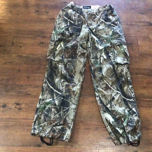 Women’s Realtree 6 Pocket Camo Cargo Hunting Pant Size Large (14-16) Adj. Waist - Picture 1 of 8