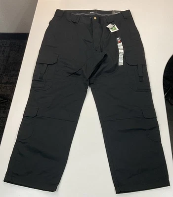 74310 5.11 Tactical Mens Regular Fit EMS Cargo Pants US 42x32 Black - Image 1 of 4