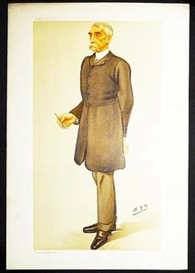 "Fred"" General Frederick Marshall Vanity Fair 1896 Leslie Ward CASI BIEN - Imagen 1 de 1