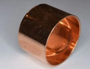 10mm COPPER END FEED END CAPS STOP END PIPE FITTINGS/PLUMBING/COPPER PIPE * - Picture 1 of 1