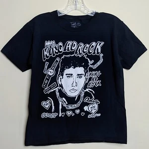 King Adrock Beastie Boys T-Shirt Black Rap Youth Large - Picture 1 of 7