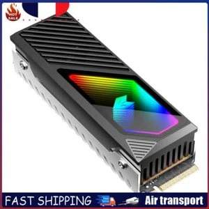 # Radiateur SSD M.2 2280 5V 3 broches ARGB avec coussin en silicone thermique (n - Photo 1/8