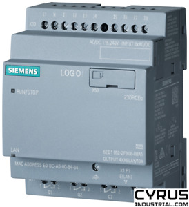 Siemens 6ED1052-2FB08-0BA1 LOGO! 230RCEo, logic module, PS/I/O: 115 V/230 V/rela
