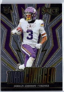 2023 Panini Select - Turbocharged Jordan Addison #TUR-JAD (RC) - Picture 1 of 2