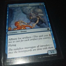 Somber Hoverguard 1x Mirrodin Drone Creature Magic the Gathering MTG English NM