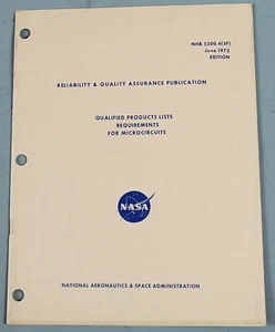 APOLLO PROGRAM Qualified Products Lists Requirment with NASA Engineer Provenance - Picture 1 of 4