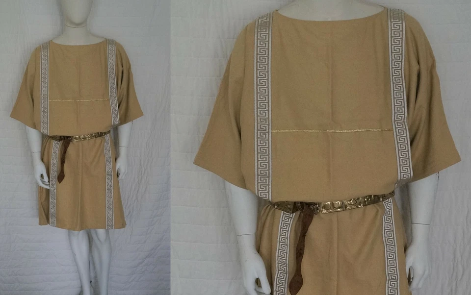 Римский Греческий Ключ Клави Легионер Офицер Желтое Золото Туника Легат Трибуна Легион  - Изображение 1 из 1