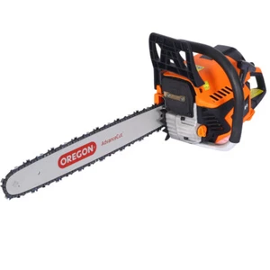 20-Inch 52cc Gasoline Chainsaw, 2-Cycle EPA Compliant, Oregon Bar & Chain - Picture 1 of 20