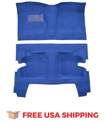 ACC FITS 1959-1960 Pontiac Star Chief 4DR Hardtop Full Molded BLACK Loop Carpet - Изображение 1 из 3