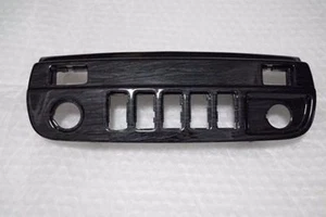 TOYOTA HILUX VIGO FORTUNER 2004-14 GENUINE DASHBOARD BLACK WOOD USB PORT PANEL - Picture 1 of 4