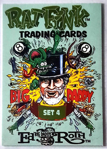 1996 Rat Fink SET 4 Checklist Card by Ed "Big Daddy" Roth