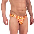 Olaf Benz Blu2350 Sun String Mens Swimwear Thong Brief Curvy Pouch Skimpy Silky