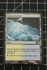 Glacial Fortress x1 1x M12 MTG Magic the Gathering Rare Land Blue White