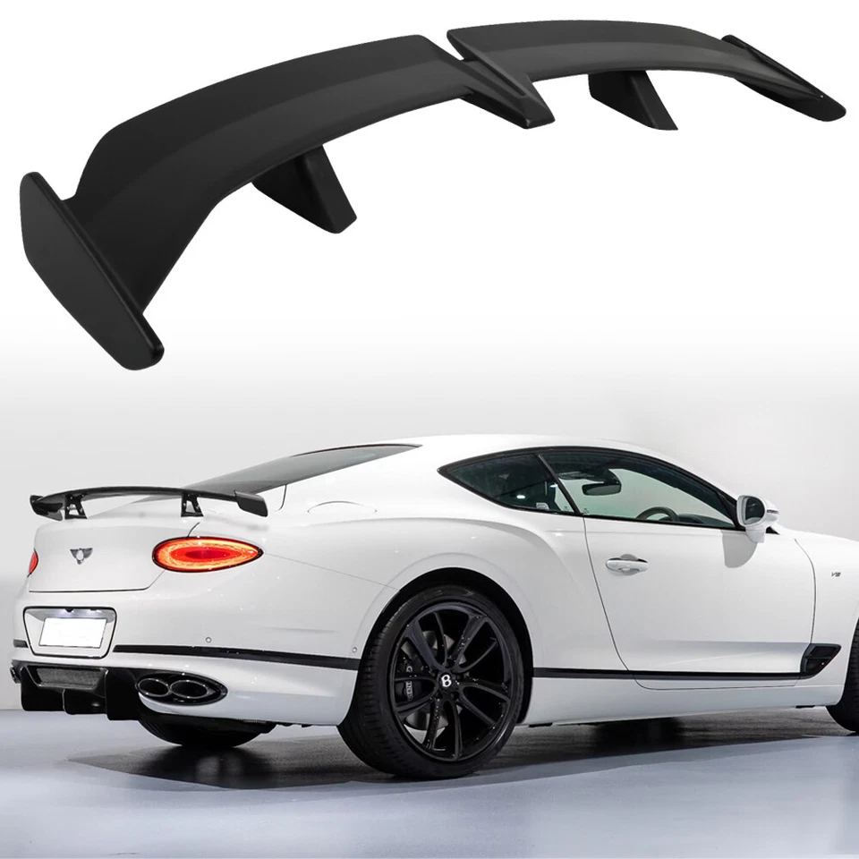 54" preto fosco gaivota estilo profissional porta-malas traseiro asa spoiler para Mercedes Benz AMG - Imagem 1 de 4