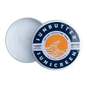 ^ SunButter Suncare Sunscreen SPF 50 Tin Sun Butter 100g Non-Nano Particles - Picture 1 of 2