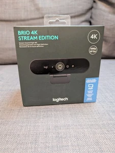New - Factory Sealed | Logitech Brio 4K Webcam V-U0040 4K Ultra HD Video & HDR - Zdjęcie 1 z 5