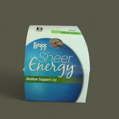 Трусики солнечные прозрачные Hanes Leggs Sheer Energy нейлон размер B средняя поддержка ноги 60923 - Изображение 1 из 4