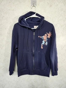 Marvel Spiderman Kids Size XS Hooded Front Zip Jacket Super Hero Unisex - Picture 1 of 12