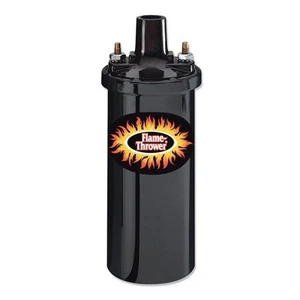 Pertronix Flame-Thrower Ignition Coil , 12 Volt, 3 OHMS, Chrome Beetle - Picture 1 of 1