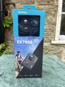 AKASO EK7000 4K30FPS Action Camera - 20MP Ultra HD Underwater & Accessory Kit - Picture 1 of 11
