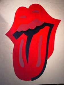 ROLLING STONES LENGÜETA VINTAGE AÑOS 70 ROCK & ROLL HIERRO EN TRANSFERENCIA -BONITO, B-13 - Imagen 1 de 2