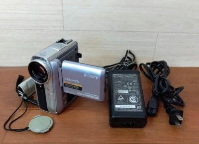 Genuine Sony DCR-PC105K Digital Video Camcorder For parts or not work from Japan - Image 1 of 4