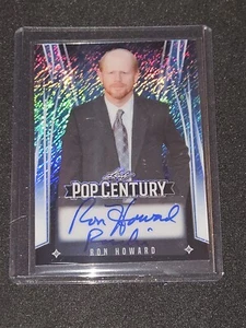 2025 Leaf Metal Pop Century Ron Howard Light Blue Shimmer Auto 7/7 - Picture 1 of 2