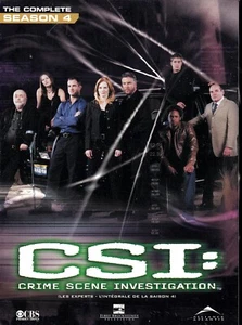 CSI Season 4 - William L. Petersen, Marg Helgenberger - New 6 Disc DVD Set - Picture 1 of 2