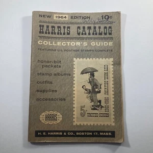 Catálogo de estampillas Harris 1964 guía de coleccionistas guía de precios de estampillas - Imagen 1 de 10