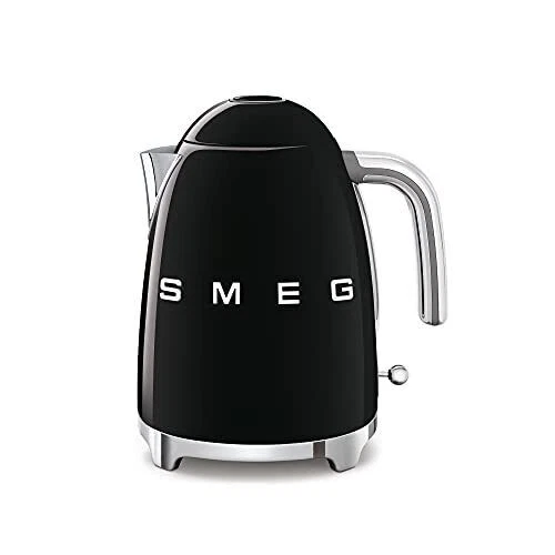SMEG Retro Style KLF03BLUS 7 Cups Corded Electric Kettle - Black