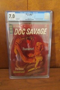 Doc Savage #1 (Gold Key 1966) One-Shot, KEY 1st Silver Age Appearance! CGC 7.0 - Picture 1 of 5