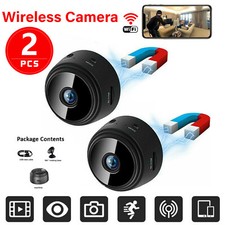 2Pcs Wireless Mini Hidden Spy Camera WiFi 1080P IP Camera Home Security Cam