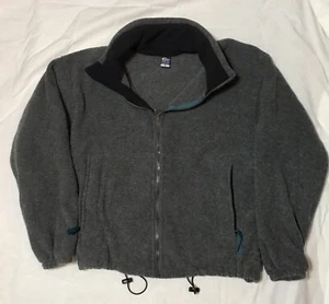 Vintage Lowe Alpine Fleece Jacket Or Zip In Liner Gray Med. Unisex Full Zip USA  - Picture 1 of 8