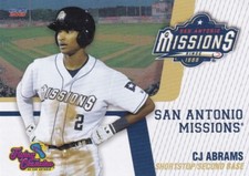 CJ Abrams 2021 San Antonio Missions Choice Minor League Rookie Card #1 RC Padres