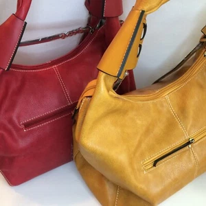 MC Madi Claire ASPEN vegan leather handbag satchel crossbody NEW with tags - Picture 1 of 11