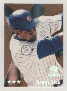 1999 Topps Stars 3 Three Star #09 Sammy Sosa Chicago Cubs BV$1.50 Insert #9 - Picture 1 of 1