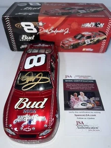 Dale Earnhardt Jr Autographed Budweiser #8 Signed 1/24 NASCAR Diecast - JSA COA! - Picture 1 of 6