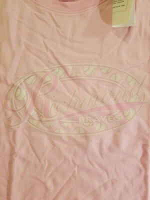 Camiseta vintage Richmond Braves para mujer mediana vendedor ¡Muestra 2005! Raro Foto 1 de 4