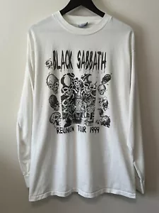 Vintage Black Sabbath Pantera 1999 The Reunion Tour Long Sleeve T Shirt Size XL  - Picture 1 of 15