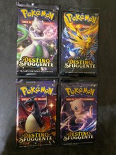 Pokémon 4 bustine Artwork diversi DESTINO SFUGGENTE - Art Set completo ITA
