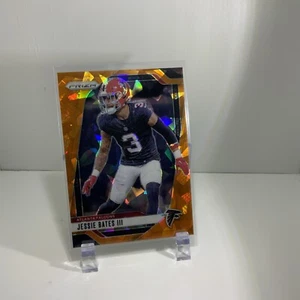 Panini Prizm Jessie Bates III #14 2024 naranja hielo agrietado - Imagen 1 de 7
