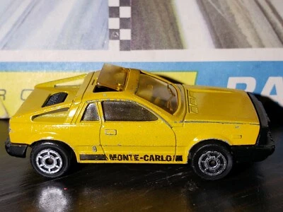 Vintage Majorette Lancia Monte Carlo Yellow 1/50 - # 285 Made In France - Image 1 of 4