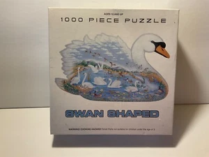 1000 PIECE SWAN SHAPED PUZZLE BRAND NEW SEALED BOX - Picture 1 of 1