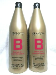 Salerm Balsam with Protein Conditioner 1000mL/34.6 fl. oz (2 Units) - Picture 1 of 2