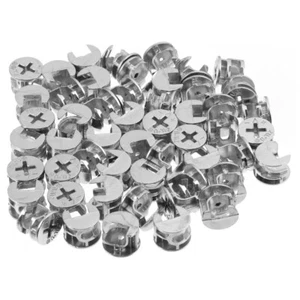 50 Pcs Connector Baby Furniture Board Cam Fitting Lock Fasteners - Picture 1 of 12