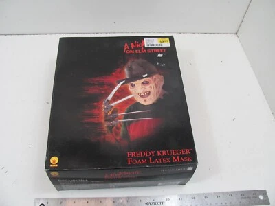 Máscara de látex de espuma Freddy que se mueve con la cara para hombre disfraz de Halloween Acsry Foto 1 de 4