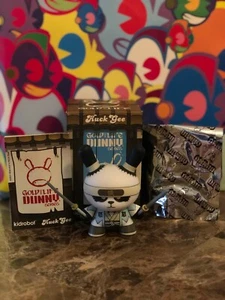 Kidrobot HUCK GEE Gold Life Dunny Ornery Panda Samurai Shinsengumi 2/16 KR Sword - Picture 1 of 2