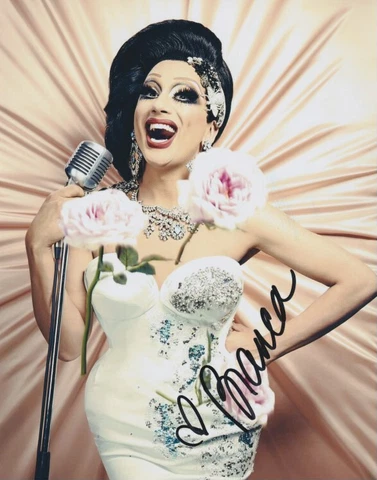 Bianca Del Rio signed 8x10 photo In-person Cover